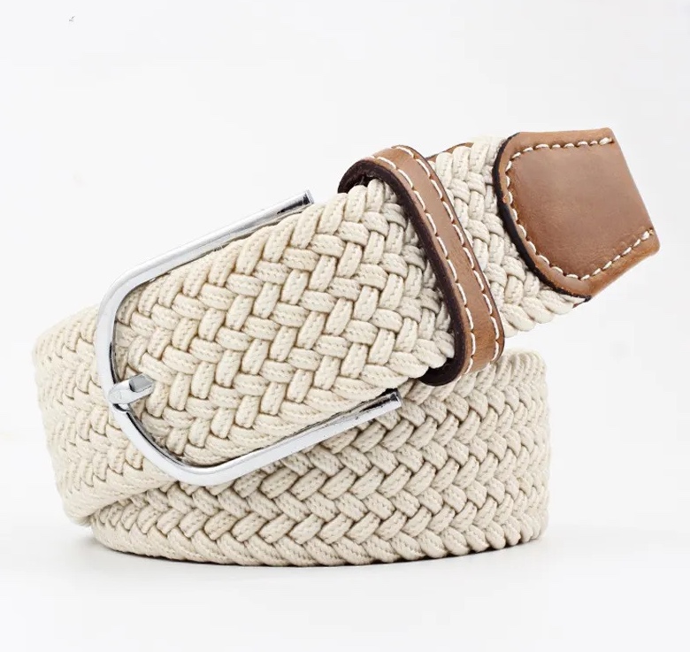 Ceinture Riviera Tressée — beige